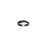 Timeless Link Bandit Bracelet, Black
