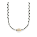 Meridian Solis Necklace, Silver/Gold