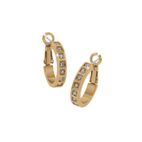 Love Knows Hoop Earrings, Gold