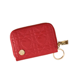 Zip Around Wallet, Red Hearts
