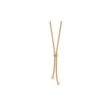 Meridian Solis Y Necklace, Gold
