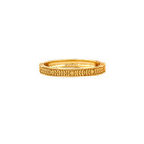 Berry Vine Hinged Bangle, Gold