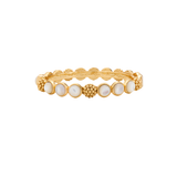 Berry Gem Hinged Bangle, MOP