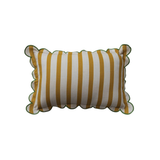 Cotton Striped Lumbar Pillow