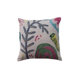 20" Square Hand-Woven Pillow
