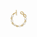Laguna Stone Bracelet, Iridescent Clear Crystal