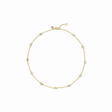 Jolie Delicate Station Necklace