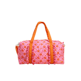 On-The-Go Quilted Weekender Bag, Poppin' Petals Hot Pink