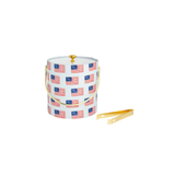 American Flag Ice Bucket