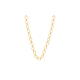 Cleopatra Small Link Necklace, 16" + 2"
