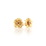 Meadow Nasturtium Stud Earrings