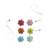 Handmade Glass Beaded Flower Tape Measure