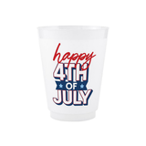 Happy 4th Frost Flex Cups, 8ct