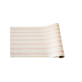 Pink & Gold Awning Stripe Runner, 20" x 25'