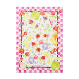 Watercolor Fruit Printed Dish Towel