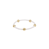 Admire Small Gold 3mm Pearl Bracelet
