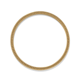 Meridian Eclipse Thin Bangle, Gold