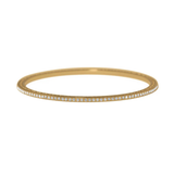 Meridian Eclipse Thin Bangle, Gold