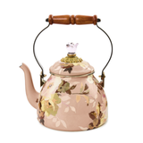 Wild Rose Mauve 2 Quart Tea Kettle