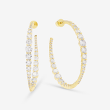 "Oh She Fancy" Graduated Hoops 2"