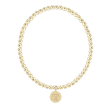 eCollegiate Classic Gold 3mm Bracelet - Texas A&M Disc