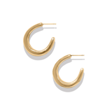 Cascade Rio Hoop Earrings, Gold