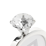 Round Diamond Ring Photo Frame