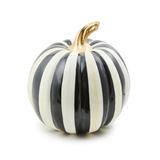 Courtly Stripe Glossy Medium Pumpkin