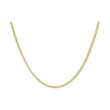 17" Choker Herringbone Chain - Gold