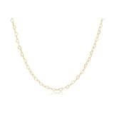 17" Choker Love Chain - Gold