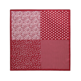 Paisley Square Scarf, Wine