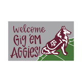 Texas A&M Door Mat