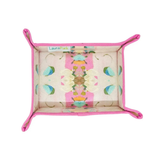 Monet's Garden Pink Snap Tray