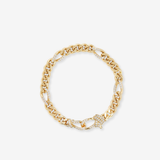 Knot Figaro Chain Bracelet