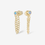 Baby Julian Soft Hoops, Blue Opal