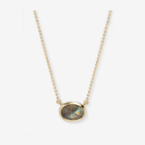 She's A Boss Pendant Necklace, Labradorite
