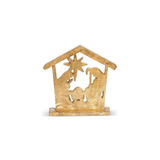 Wooden Carved Tabletop Nativity