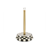 Courtly Check Paper Towel Holder