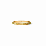 Cobblestone Stone Bangle, Green Cat's Eye