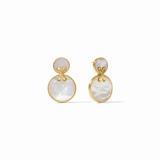 Essex Statement Earring, Gold Mother of Pearl