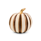 Chocolate Stripe Medium Pumpkin