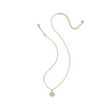 Dira Pearl Short Pendant Necklace, Gold