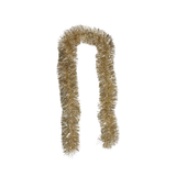 Tinsel Garland, Gold & Silver Finish