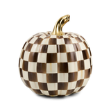 Chocolate Check Medium Pumpkin