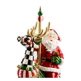 Carousel Santa Figurine
