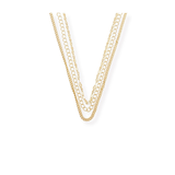 Botanica Cascade Necklace in Gold