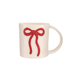 Wide Handle Bow Mug, Red