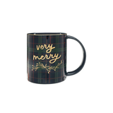 Wide Handle Mug, Very Merry