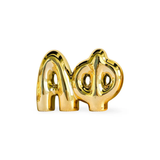 Gold Sorority Shelf Letters
