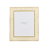 Mocha Check 8" x 10" Glass Frame